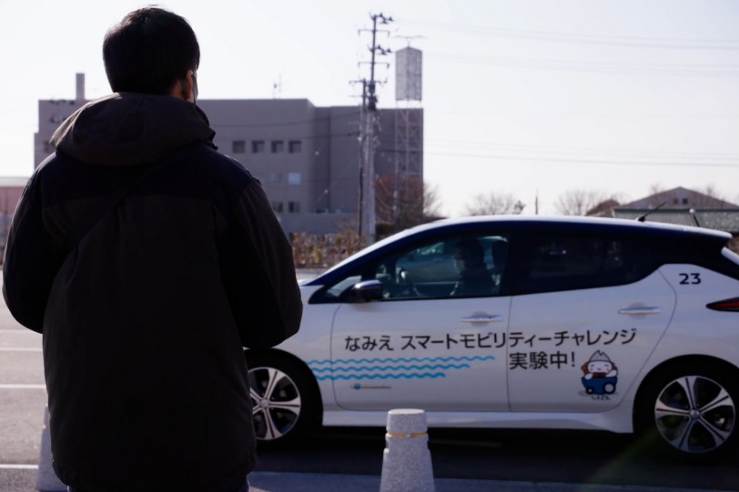 日產汽車在日本小鎮浪江町測試公共交通模型