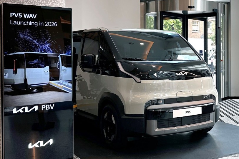 Kia推出PV5 WAV開啟輪椅無障礙電動車的新時代