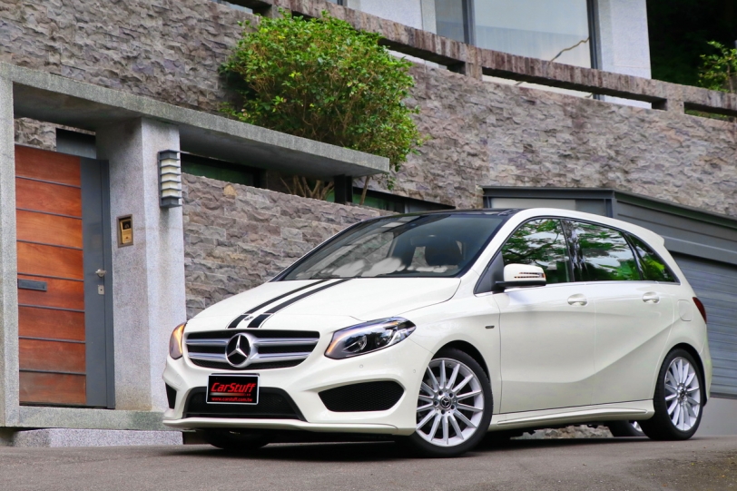 可以與媽媽一同擁有的好車，Mercedes-Benz B200 White Art Edition試駕報導