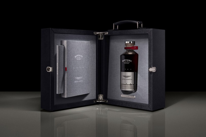 Aston Martin與Bowmore聯名推出單一麥芽蘇格蘭威士忌 以DB5活塞打造瓶身