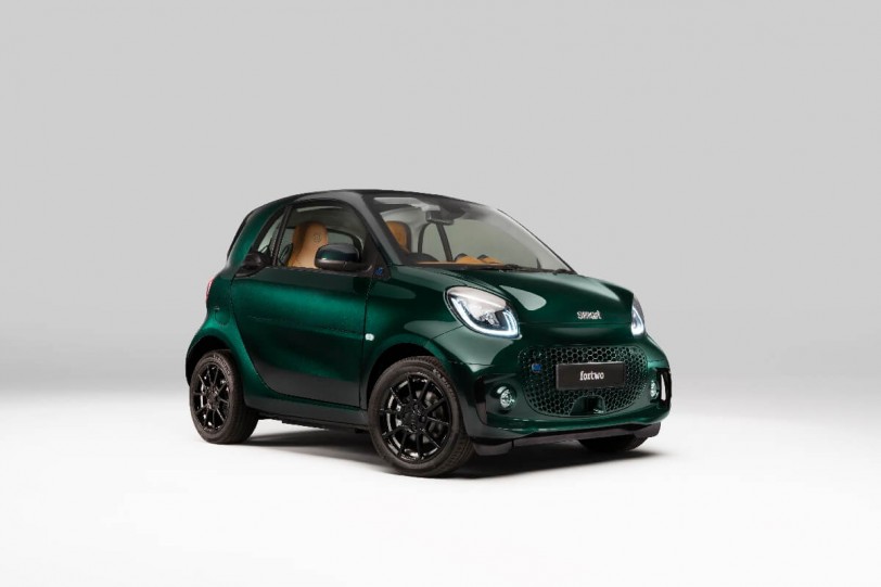 smart EQ fortwo推出BRABUS定制Racing Green Edition特仕車款