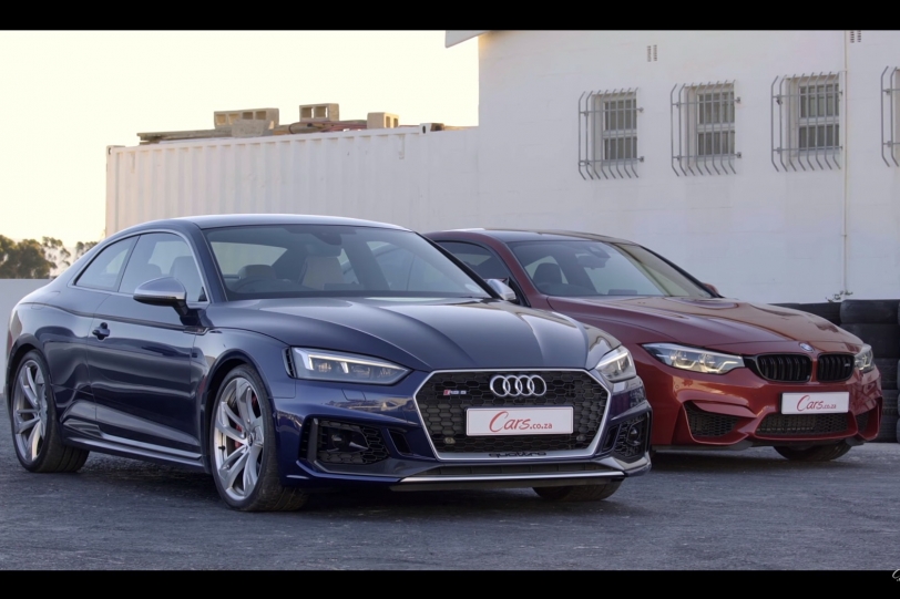 直線對決：Audi RS5 Coupe Vs. BMW M4 Competition Pack！