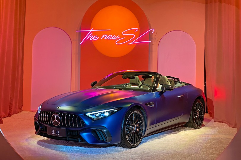 售價 925 萬起、限量珍藏 25 台，Mercedes-AMG SL 55 4MATIC+ 巨星降臨