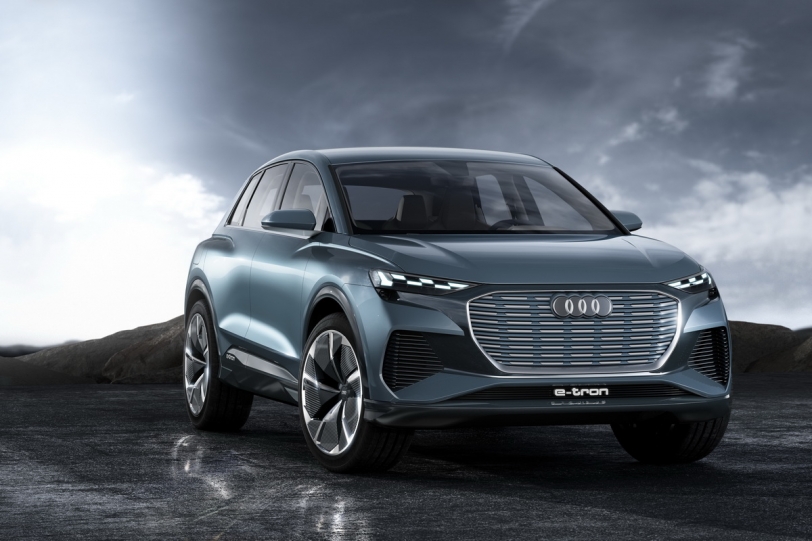 2019日內瓦車展:四環電能展演,Audi Q4 e-tron Concept首登歐洲