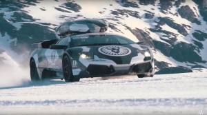 在雪中起舞的Murcielago LP640，Jon Olsson雪牛計畫大成功！