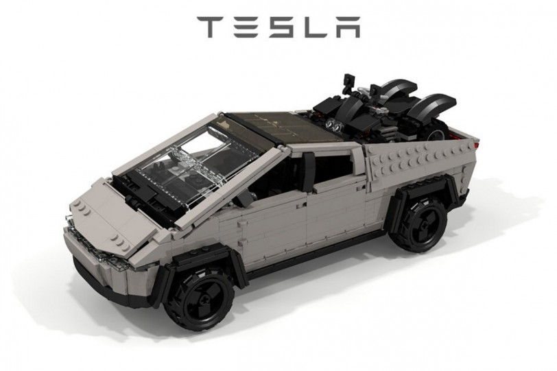 樂高專家神還原Tesla Cybertruck，LEGO考慮出一下吧？