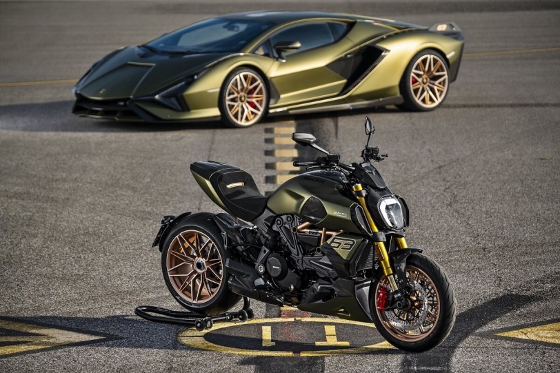 Lamborghini與Ducati合作推出兩輪聯名車款 設計靈感來自Sián FKP 37