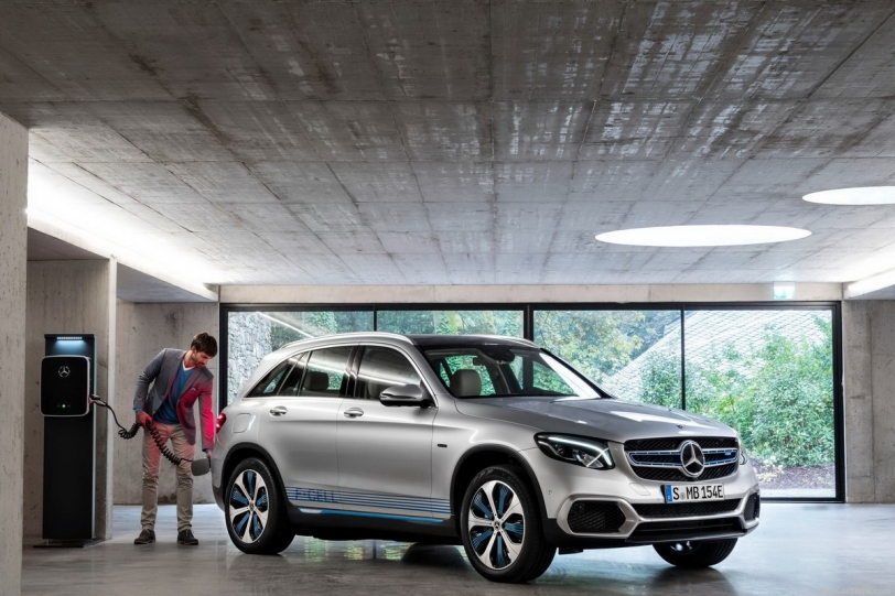 2017法蘭克福車展：全球首創雙電池系統！M-Benz GLC F-Cell概念登場