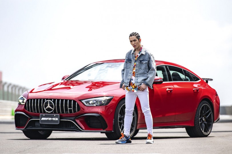 〔極速飆音挑戰〕金曲歌王蕭敬騰遇最強對手！ 19度哨音與AMG GT 63 S 4MATIC+ 彎道對決