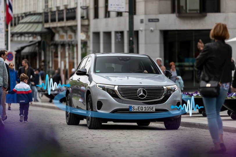 Mercedes-Benz電動車將會配有行人聲學保護裝置