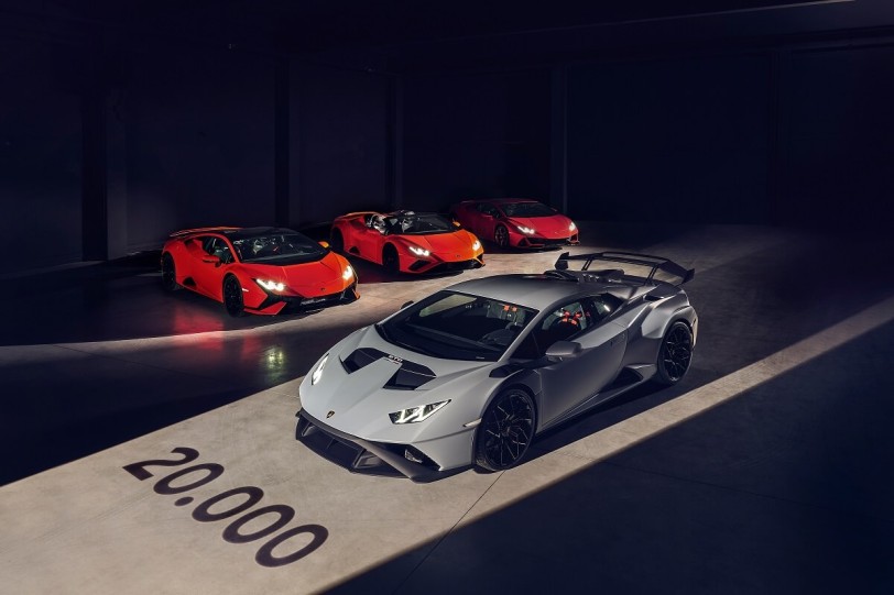 第兩萬輛Lamborghini Huracán正式從生產線下線