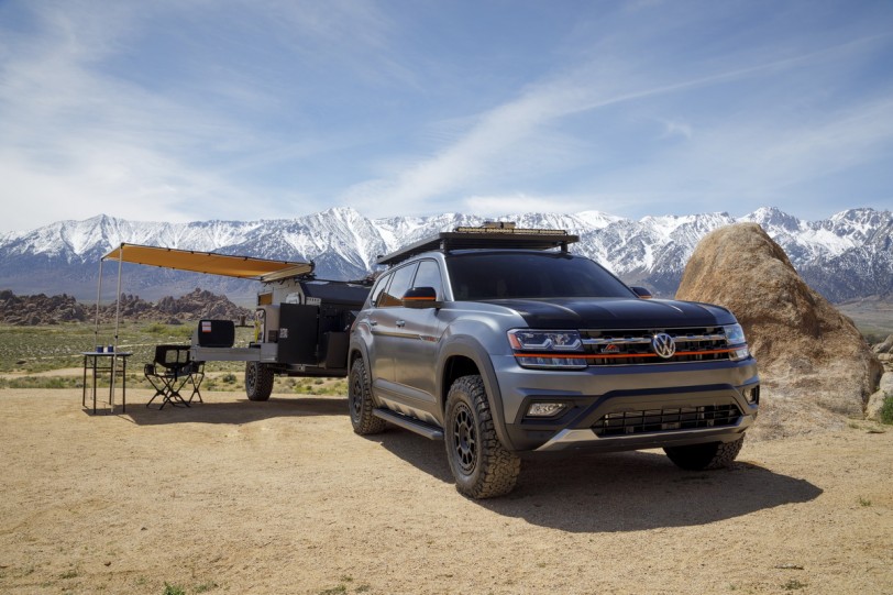 2019紐約車展：Volkswagen Atlas Basecamp Concept鎖定熱愛戶外休閒的你