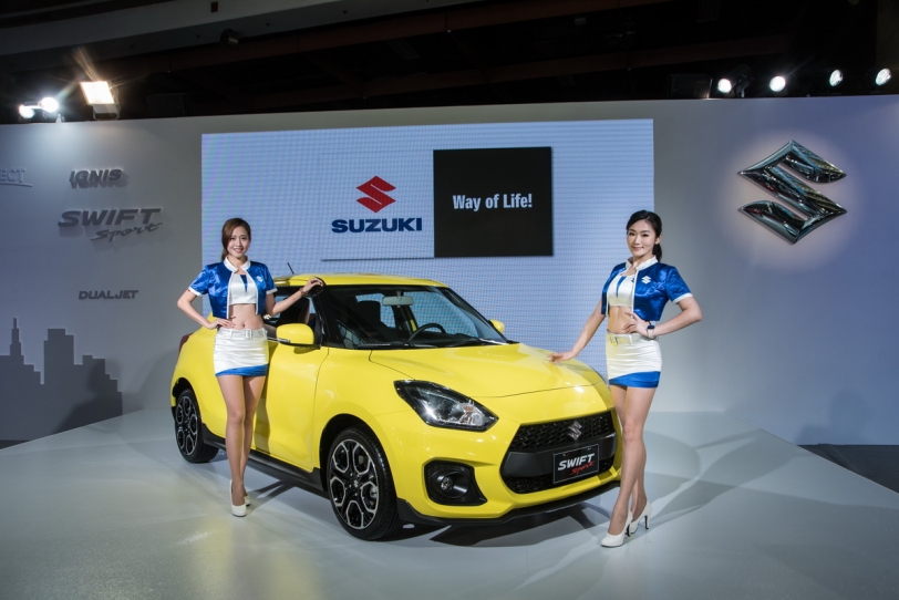 Swift Sport魅力限量新色！Suzuki 2019台北新車大展衝買氣拼正成長