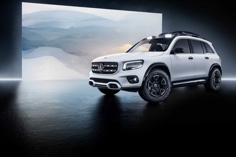 2019上海車展：越野風再度吹襲而來，Mercedes-Benz Concept GLB 7人座 SUV 全球首發！