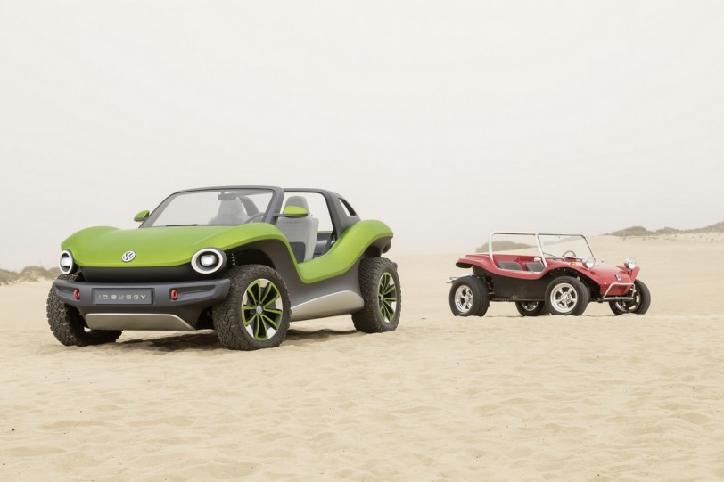 Volkswagen ID. BUGGY電動沙灘概念車出征美國圓石灘車展！