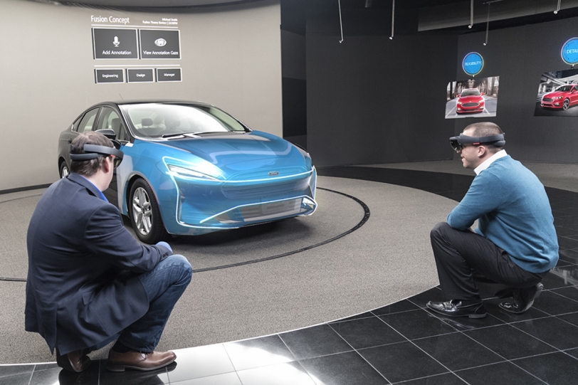當車輛設計遇見VR，Ford全球測試微軟HoloLens混合實境技術正式亮相（內有影片）