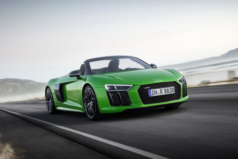 每到夏天我就要開篷！Audi R8 Spyder V10 Plus高調來襲