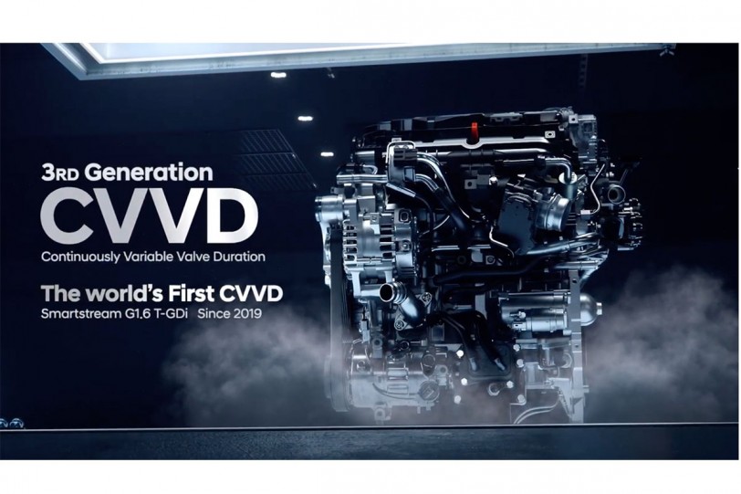 Hyundai 集團發表世界初 CVVD 連續可變氣門持續期間系統,將率先搭載於 Sonata Turbo 1.6 Turbo !