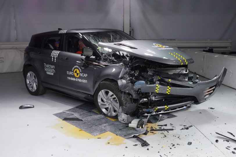 Euro NCAP送測Range Rover Evoque，撞擊測試五顆星通關！(内有影片)