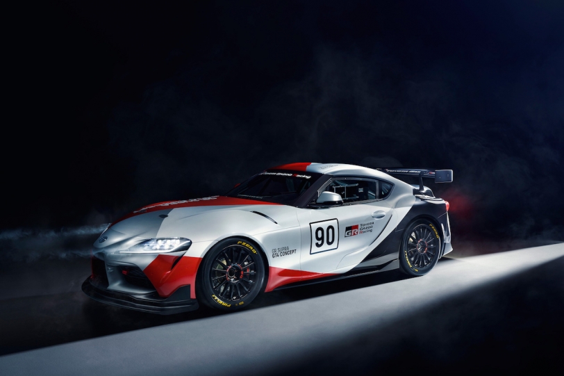 2019日內瓦車展：GT4歐洲盃規範認可，Toyota GR Supra GT4 Concept 原型車問世！