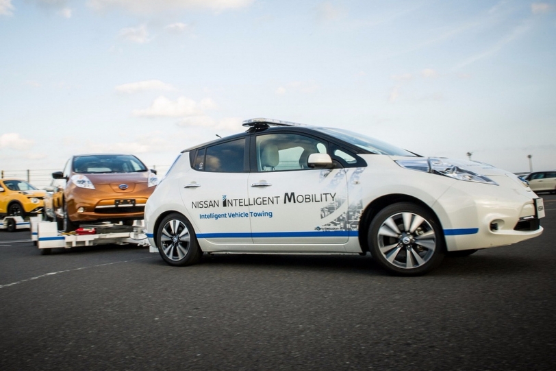 自動駕駛邁入生產環節，Nissan Leaf電動列車日本運行中