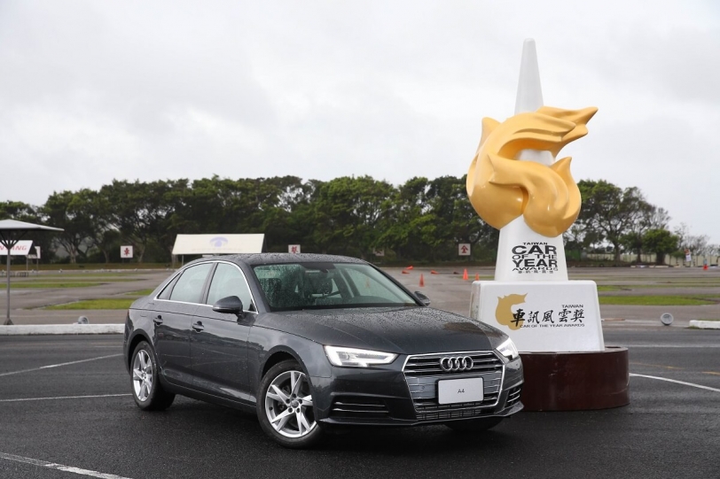 Audi A4榮獲2017車訊風雲獎「最佳進口中大型車」 四環品牌豪華中型房車深獲國內權威媒體肯定