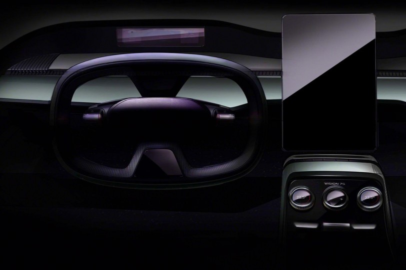 Skoda公佈VISION 7S七人座概念車儀錶檯的設計草圖
