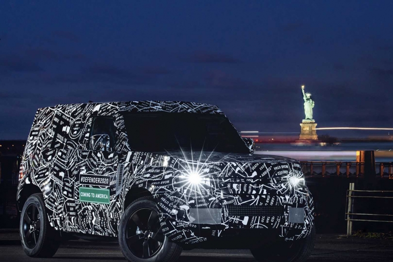 就是不走 Retro Design 懷舊復古風，全新 Land Rover Defender 原型車登陸北美、2020年問世！