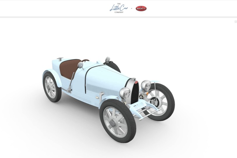 喜歡甚麼樣的Bugatti Baby II？請上網自己配置