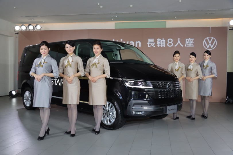 長軸8人座243.8萬，Volkswagen T6.1 Multivan L 長軸版正式發表、將作為星宇航空機組指定座駕！