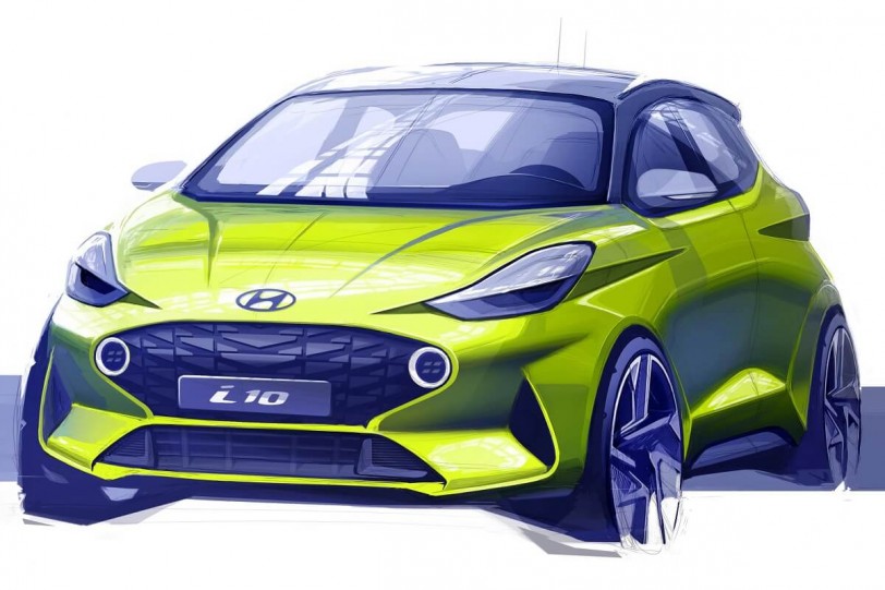Hyundai發佈全新i10設計手稿