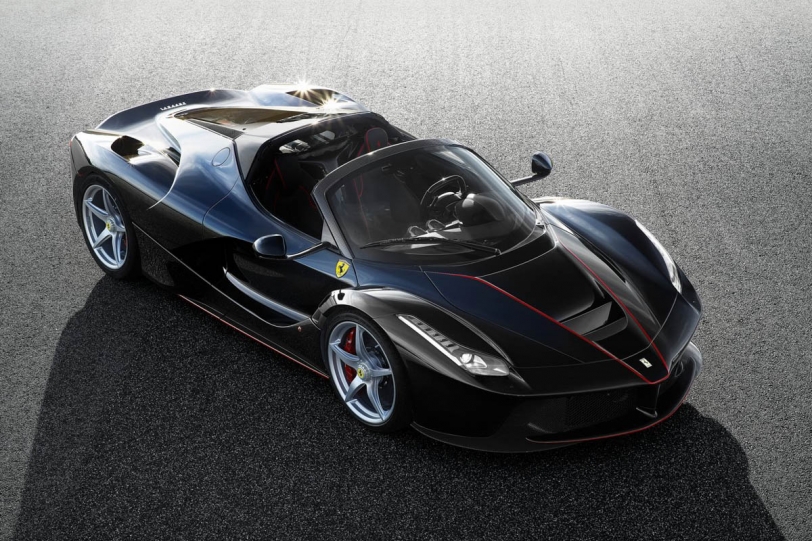 上空馬王Ferrari LaFerrari Aperta投入拍賣，落槌價預估500-650萬英鎊！