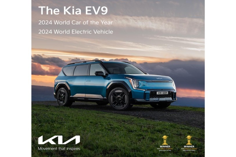 Kia 首季榮登成長最快速進口品牌，EV9 勇奪「世界年度風雲車」&amp;「世界年度電動車」雙冠殊榮