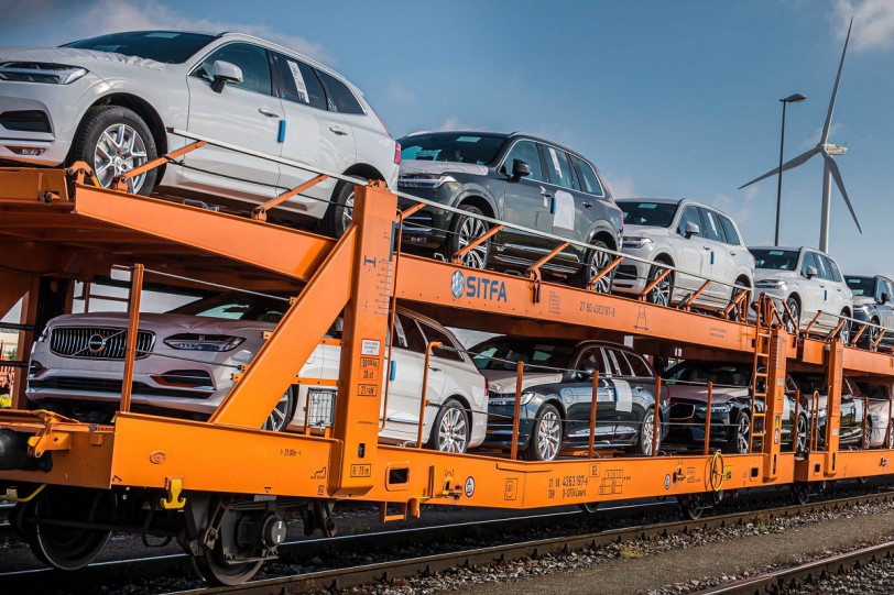 降低CO2排放量，Volvo以鐵路取代 降低卡車物流的比例
