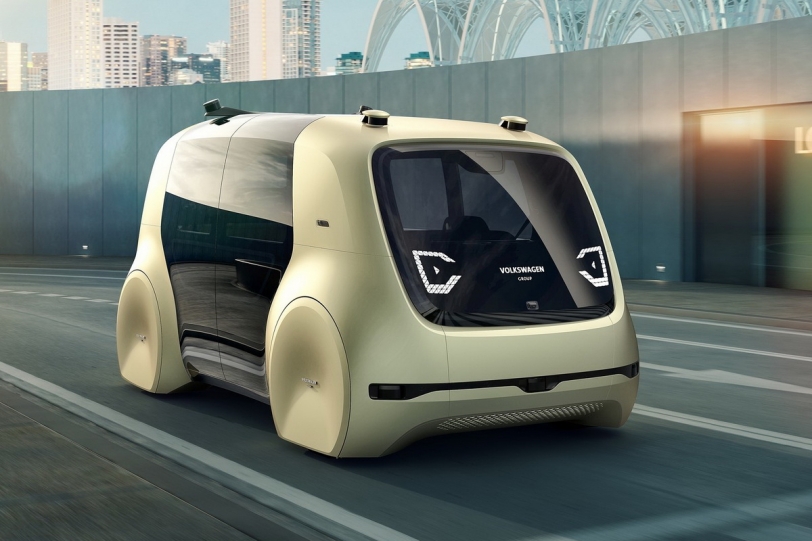2017日內瓦車展：Volkswagen Sedric概念車打造全自動化願景
