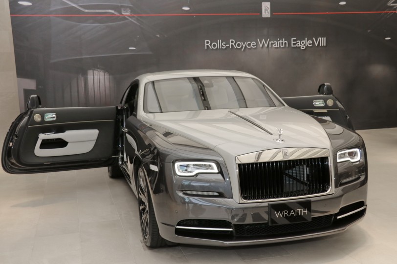 飛越大西洋百周年！限量50台Rolls-Royce Wraith Eagle VIII飛鷹八號「飛」抵台灣