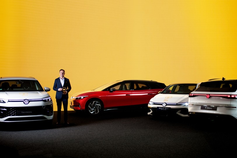 Volkswagen品牌史上重大成功！成為首家四款車型獲得「金舵獎」的汽車製造商