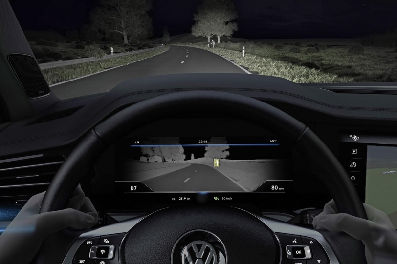 關於Volkswagen新型紅外線夜視系統以及IQ.Light矩陣頭燈 你需要知道的是...