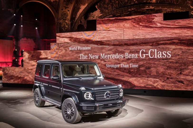 2018北美車展：M-Benz新世代G-CLASS經典傳承並融入新世代科技設計