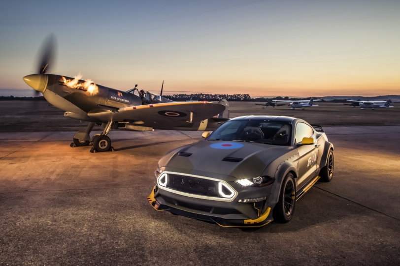 Ford客製化Mustang於Goodwood盛會首演，與噴火戰鬥機同場較勁！