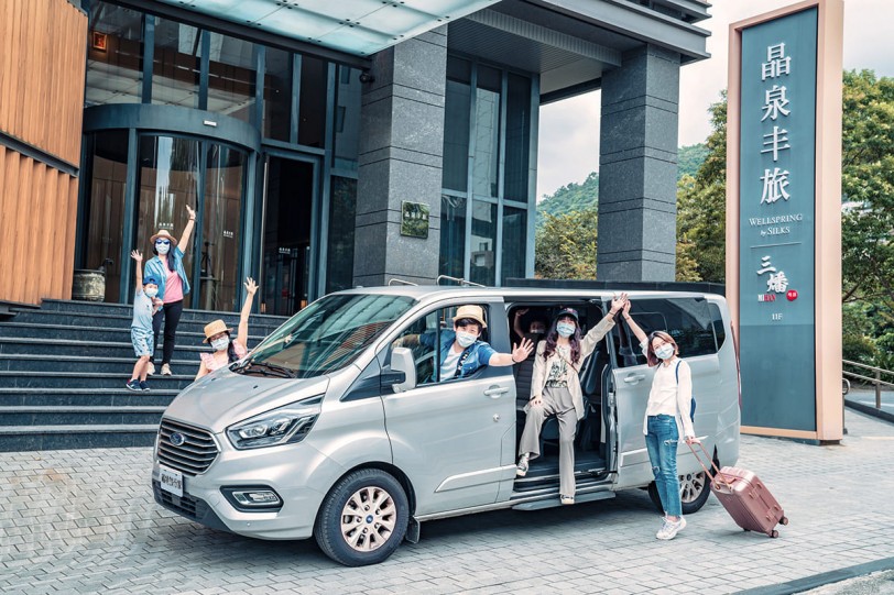 Ford與礁溪晶泉丰旅首度跨界合作推「安心自駕GO」 提供 Tourneo Custom 自駕結合住宿專案