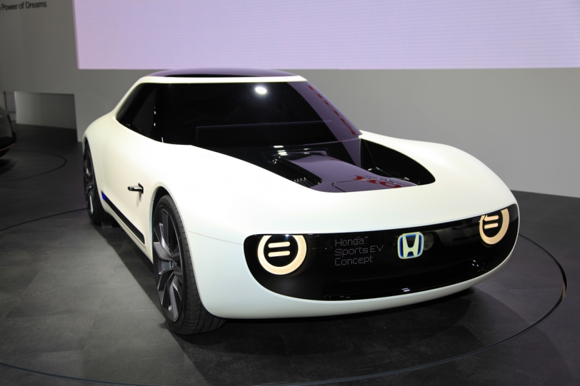 東京車展直擊！Honda Sports EV Concept可愛外表的電動小跑車
