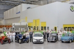 再刷新紀錄,Skoda第1900萬輛新車歡慶下線