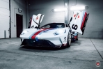 不搭Porsche又何妨!Ford GT身披Martini Racing賽車塗裝竟如此對味