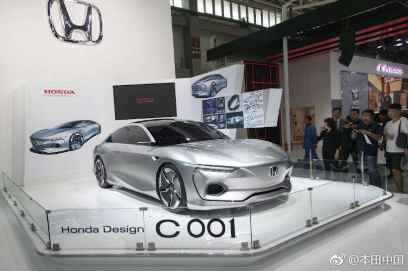 深耕中國的全新中型車設計雛形，Honda Design C001 Concept中國亮相