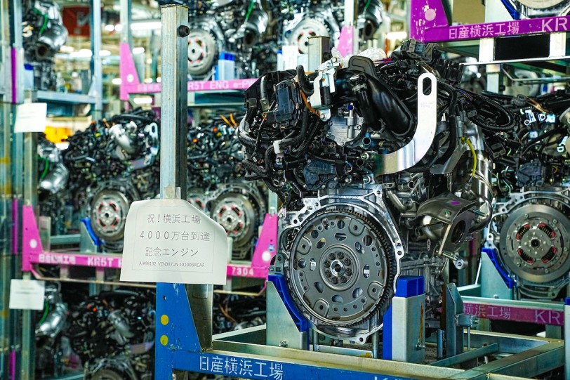 向量產技術開發工廠轉型，Nissan 橫濱工廠引擎產量突破4000萬台！
