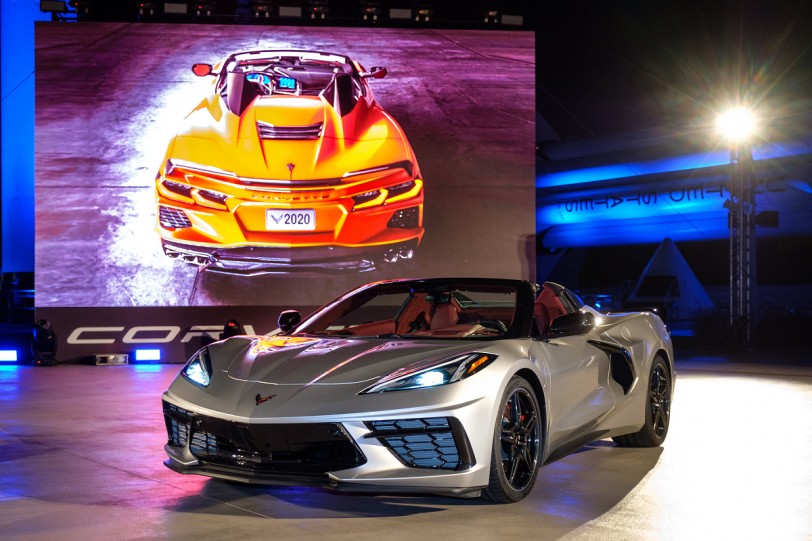 車系首款中置引擎硬頂敞篷跑車，Chevrolet Corvette C8 Stingray Convertible登場