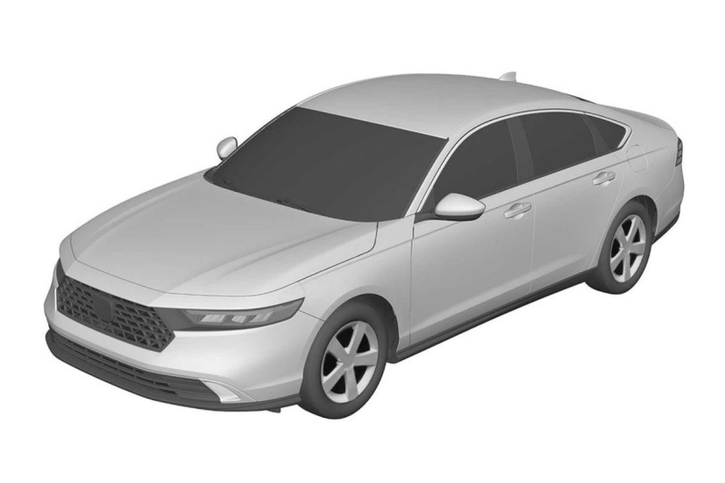 以簡約設計語彙刻畫，全新第 11 代 Honda Accord 專利圖曝光、2023 年問世
