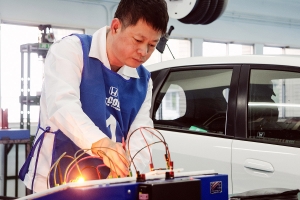 Honda Taiwan提供全方位高標服務品質，技術長服務維修技能檢證全數高標過關