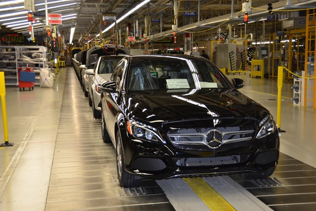 W 205 Mercedes-Benz C-Class開始於美國投產
